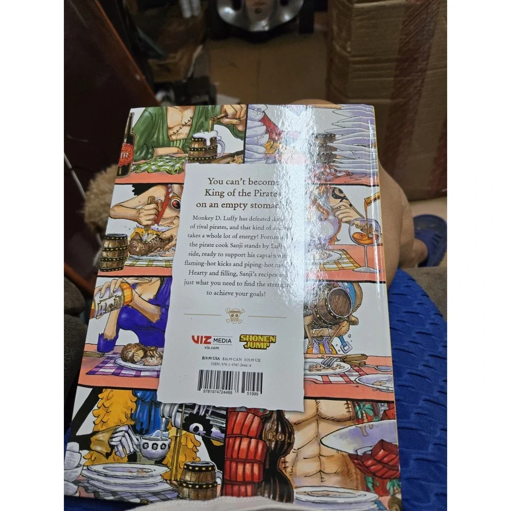 One Piece: Pirate Recipes by Sanji Official One Piece Cookbook - Like New
